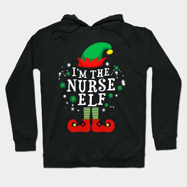 I'm The Nurse Elf Christmas Hoodie by DexterFreeman